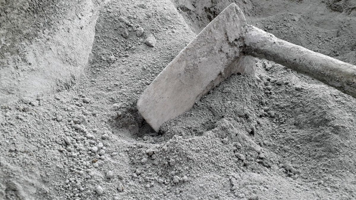 cement and concrete products market share