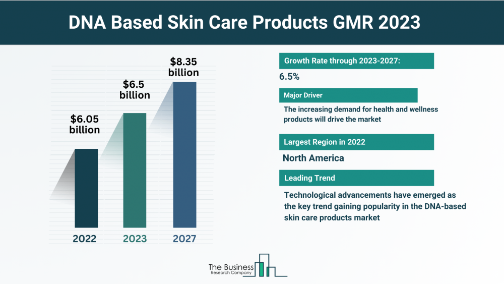 Global DNA Based Skin Care Products Market Report 2023: Size, Drivers, And Top Segments