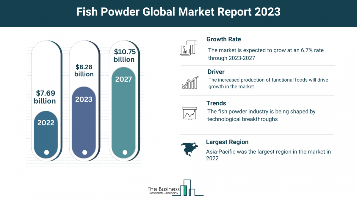 Understand How The Fish Powder Market Is Set To Grow In Through 2023-2032