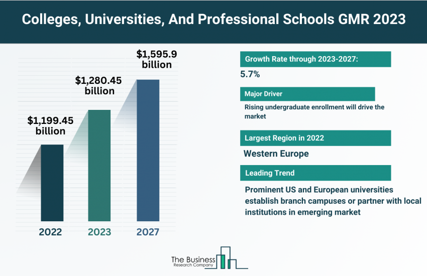 Global Colleges, Universities, And Professional Schools Market