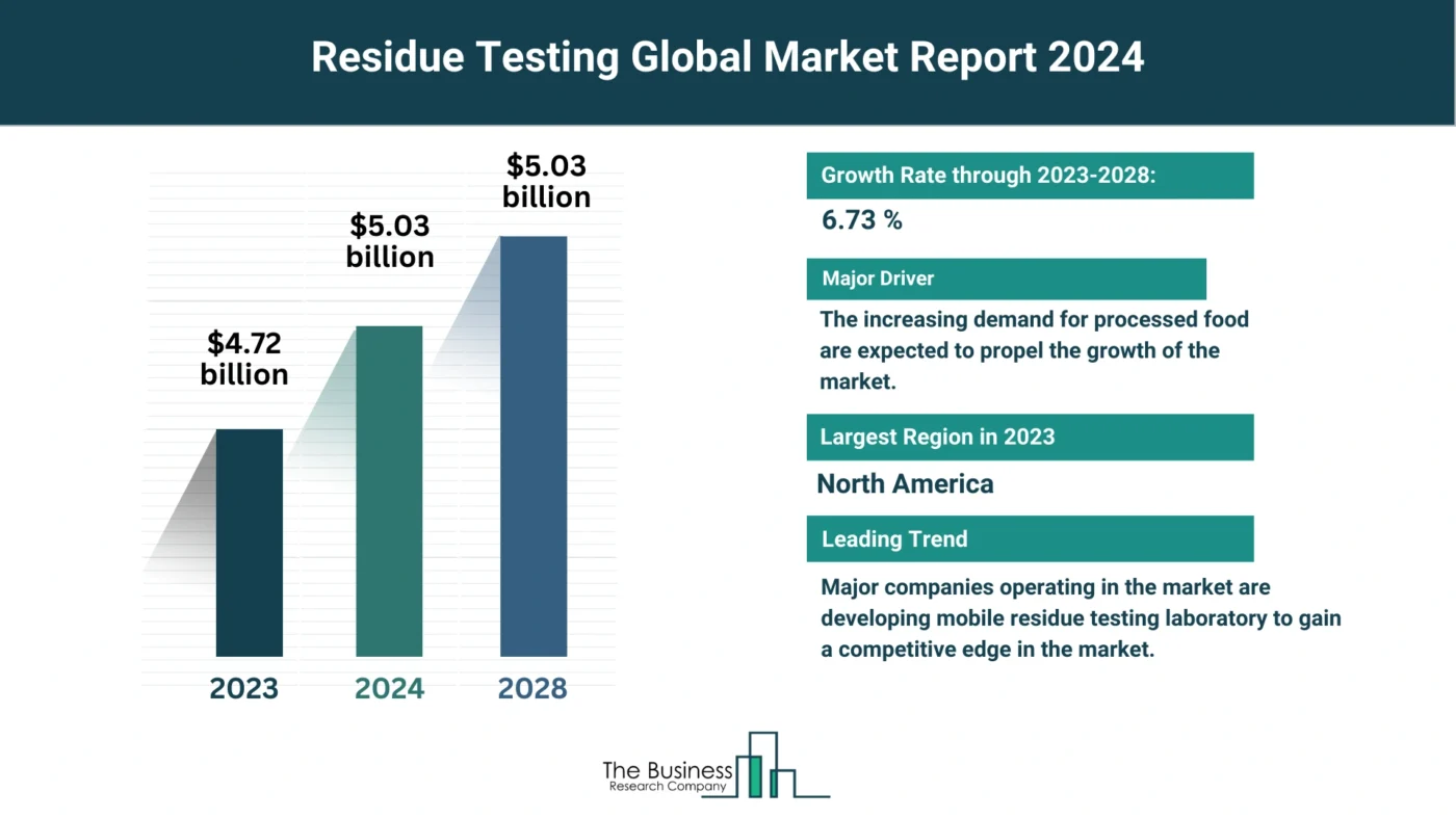 5 Key Takeaways From The Residue Testing Market Report 2024