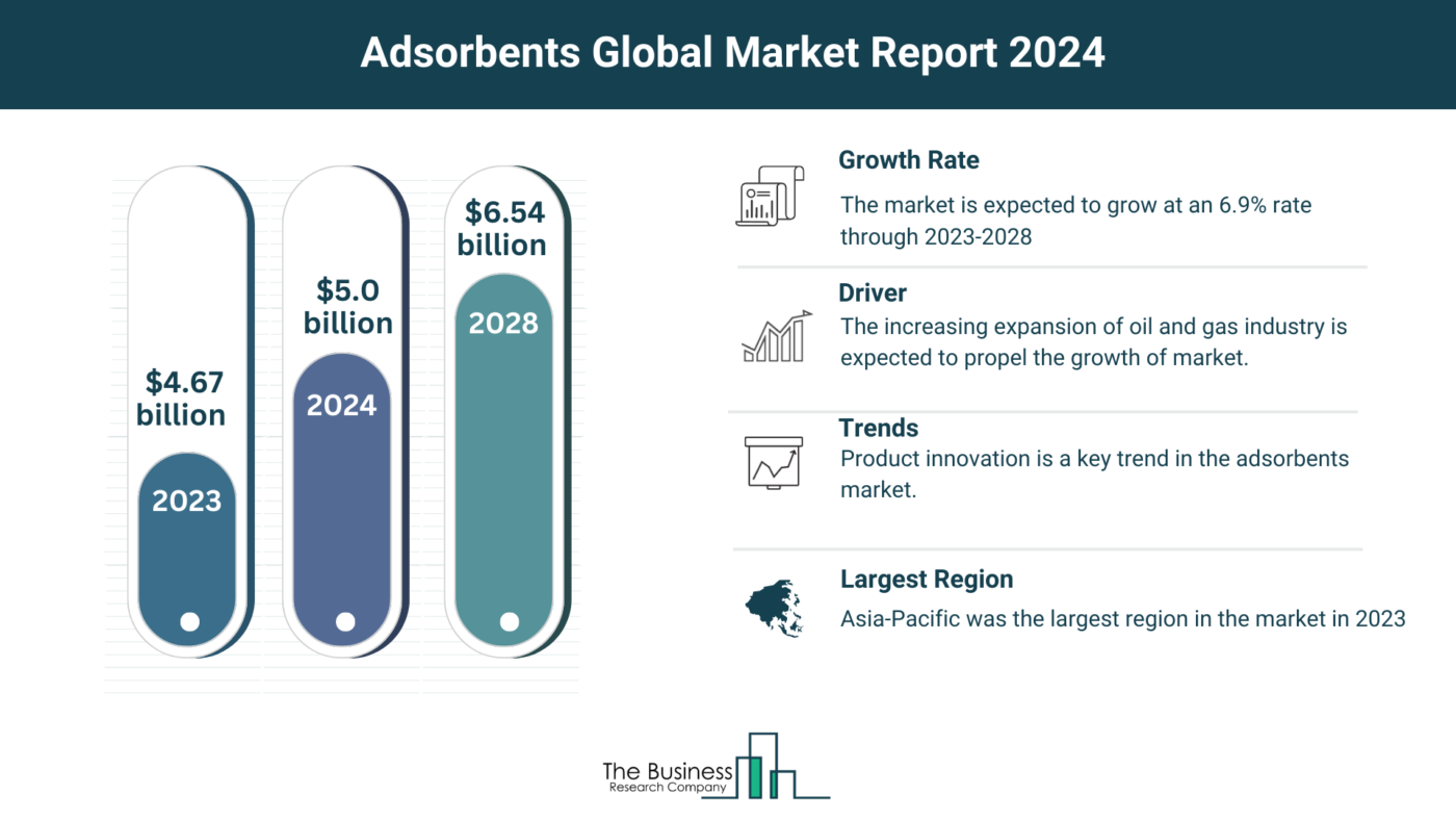 Adsorbents Market Outlook 2024-2033: Growth Potential, Drivers And Trends