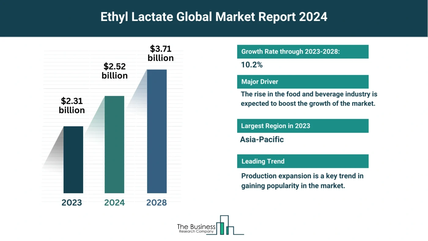 What Are The 5 Takeaways From The Ethyl Lactate Market Overview 2024