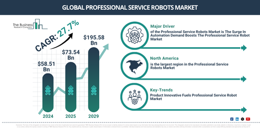 Global Professional Service Robots Market